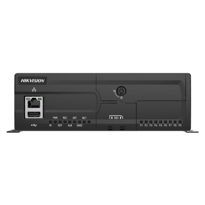 NVR Móvil de 8 Canales de 2 Megapixel / 8 Puertos PoE / 1 Bahía de Disco Duro / Incluye Modulo GPS