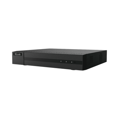 [DVR-204U-M1(E)] DVR  4 Canales TurboHD + 4 Canales IP / 8 Megapíxel (4K) / Audio por Coaxitron / ACUSENSE Lite / 1 Bahía de Disco Duro / H.265+ / Salida en Full HD  