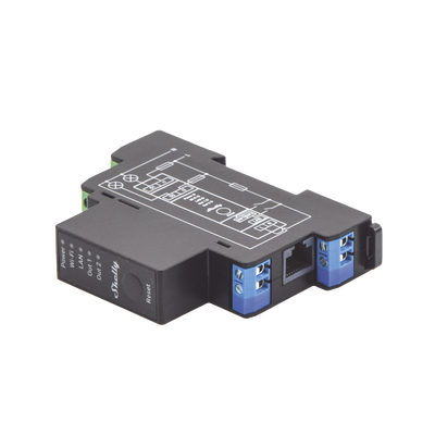 [SHELLYPRO2PM] Relevador inalámbrico inteligente WIFI y Ethernet / Industrial y residencial / Hasta 16A / 2 canales